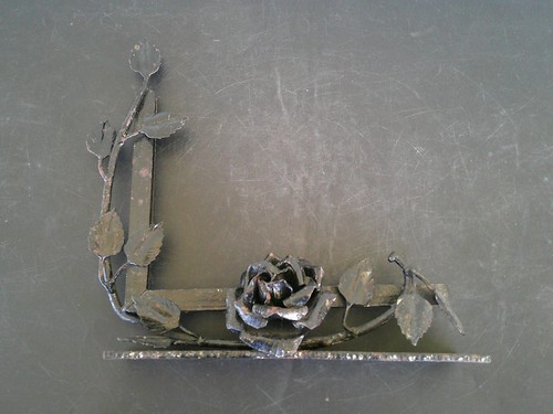 Porte photo art deco fer - porte,
