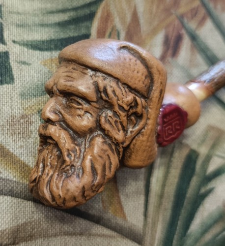 Pipe terre cuite origine - terre,