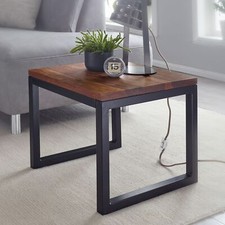 FineBuy Table d'appoint Bois