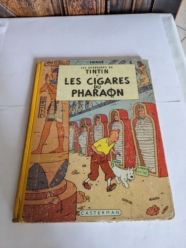 Tintin les cigares pharaon - cigares,