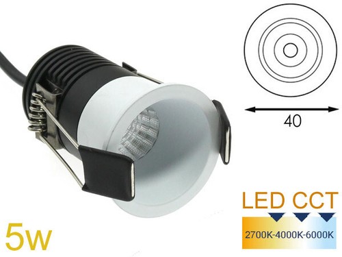 Mini spot encastrable led - mini, 5w