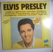 ELVIS PRESLEY LE DISQUE D’OR
