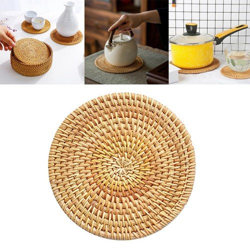 Rotin sets table naturel - rotin,