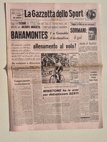 Gazzetta dello sport juillet - sport, 9