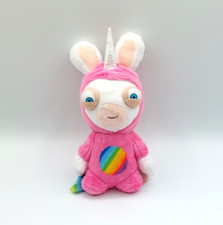 Peluche doudou lapin crétin licorne arc-en-ciel GIPSY Ubisoft SON HS ! 2019
