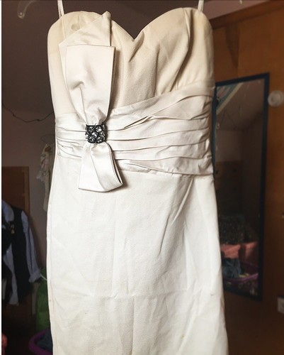 Ivory cream dress - ivory,
