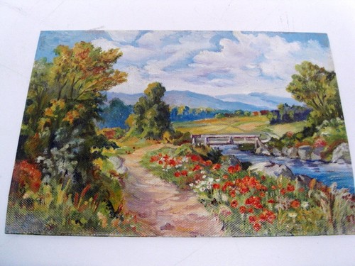 Peinture huile sur - a,