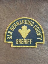 Écusson Sheriff San Bernadino