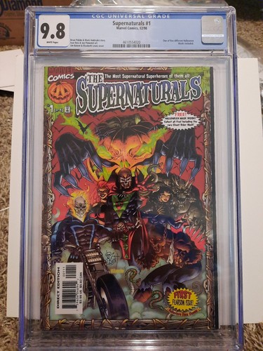 Supernaturals cgc 8 marvel - cgc, 9.8