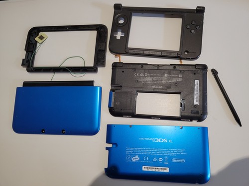 Coque origine bleu 3ds - bleu, xl
