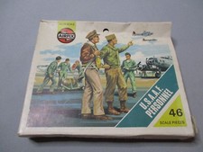AI083 AIRFIX WWII USAAF USAF PERSONNEL 1/72 HO OO S48 1974 46 PIECES DIORAMA
