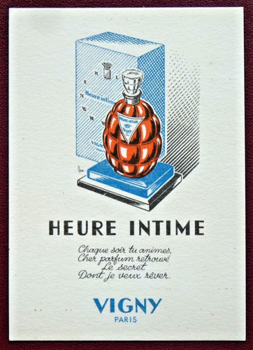 Carte parfumée vigny - carte,