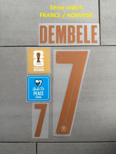 Flocage dembele maillot - dembele,