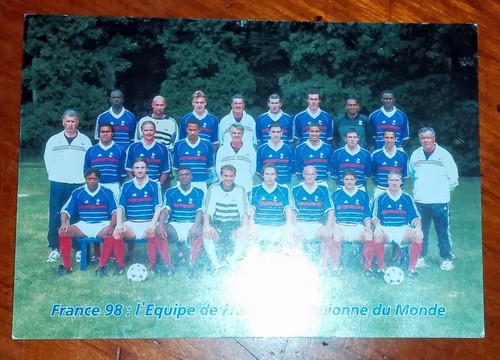 Carte postale equipe france - postale,
