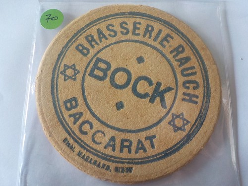 Sous bock ancien - bock, avant