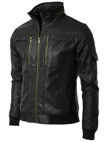 Veste cuir zayn - veste,