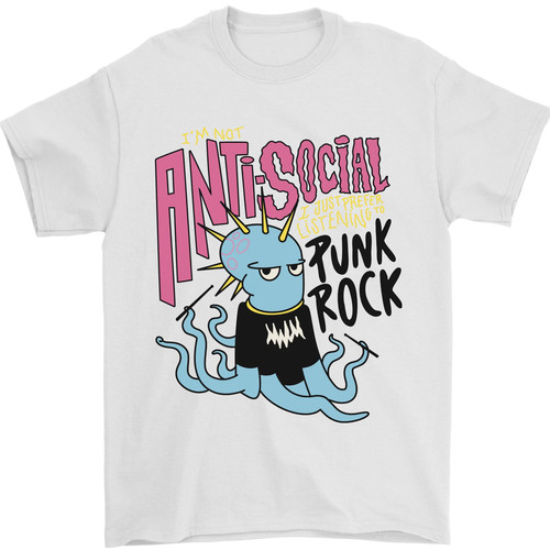 Shirt anti social - t-shirt, rock