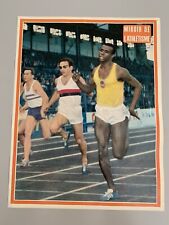 Roger Bambuck ancien poster miroir de l'athlétisme N°26 Novembre 1966