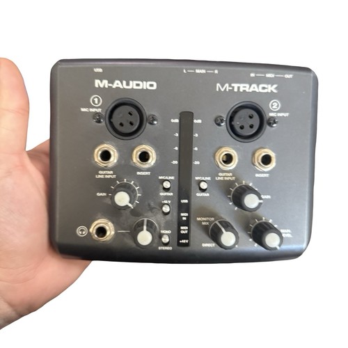 Audio track interface - m-audio, m-track