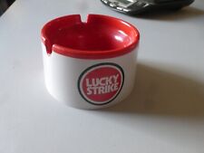 rare ancien cendrier publicitaire LUCKY STRIKE plastique