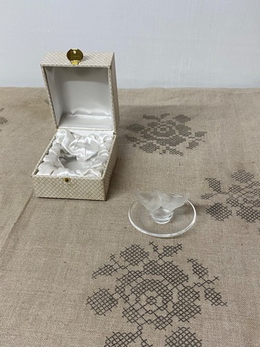 Cendrier cristal lalique - cristal,