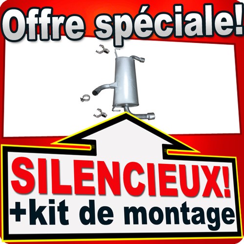 Silencieux arriere pour ford - silencieux,