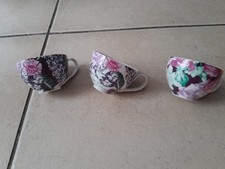 LOT DE 3 TASSES A CAFE