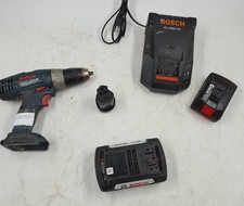Lot Of 4 Various Bosch Tools GSR 18v-li - Utilisé Travail,Has Rayures Et Marques