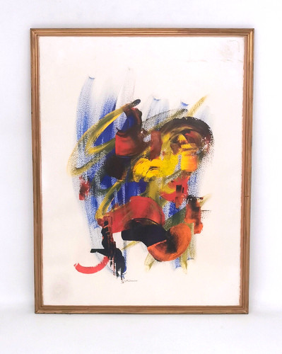 Grand tableau contemporain - grand,