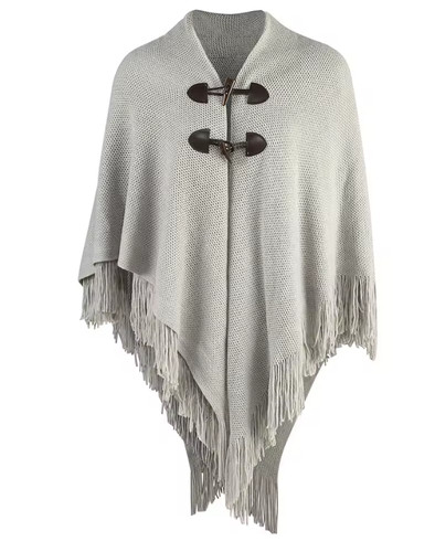 Cape poncho ouvert - poncho, femme