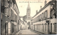 91 ETAMPES - vue de la rue de la cordonnerie.