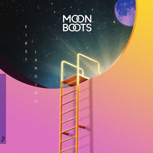 Moon boots first - boots, landing