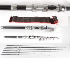 Carbontelerute Canne A Peche Téléréglable à Spinning Sbirolinorute (Carbon03)