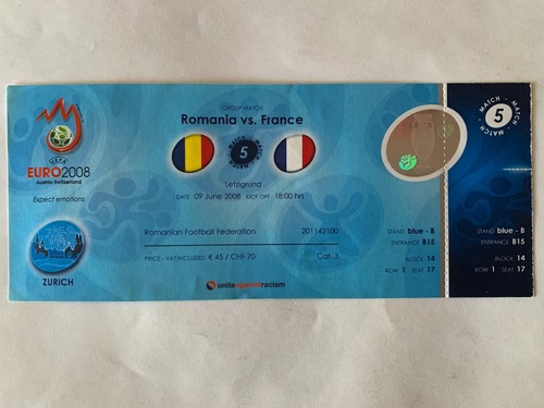 Ticket match uefa euro - match, 9