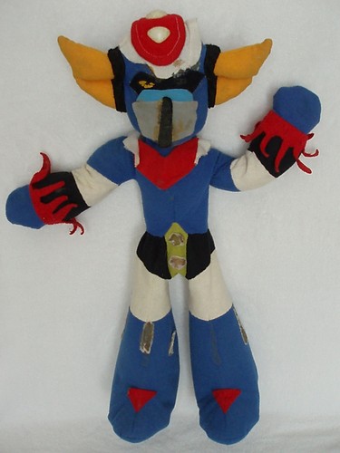 Grande peluche goldorak - grande,
