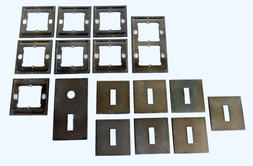 Plaque finition - plaque, de