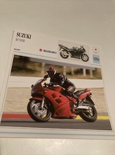Suzuki RF900R 1994 RF900 R carte moto de collection Atlas Japon
