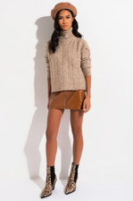 Full sleeve turtle neck