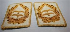 patte de col général Leutnant   Luftwaffe allemand 2e guerre mondiale