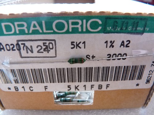 10x vishay draloric - 10x, mk2