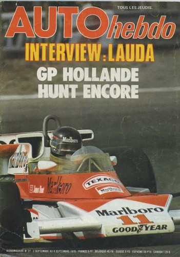 Auto hebdo 09 1976 gp - hebdo, n°27