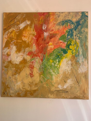 Peinture tableau abstrait - tableau,