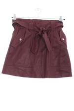 ZARA Jupe en cuir synthétique