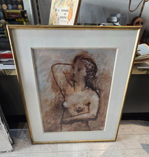 LITHOGRAPHIE  PICASSO   TORSE NUE  FEMME