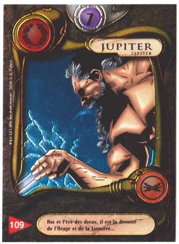 109 jupiter carte deus - 109,