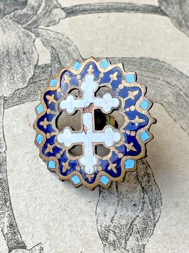 Ancien insigne émaillé - insigne,
