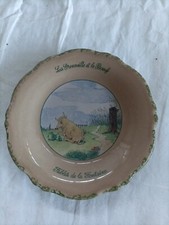 Assiette collection fables - , de