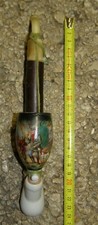 pipe en porcelaine allemande chasseurs chien setter