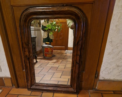 Miroir ancien louis philippe - miroir,