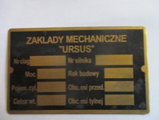 Plaque D'Identification En